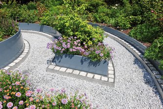 Richard Brink GmbH & Co. KG offers a versatile and high-quality range of edging and border solutions that can be used for all kinds of purposes in outdoor spaces.  Photo: Richard Brink GmbH & Co. KG