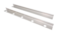 Product image of the "Silex Fix" gravel stop bar from Richard Brink with fixed height with punched-out holes for welding or without punched-out holes