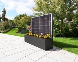 Richard Brink has added the Modular Sol plant box to its portfolio of planting systems – the next innovative step in the customisable “Modular” range from the metal products manufacturer.  Photo: Richard Brink GmbH & Co. KG